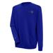 Men's Antigua Blue Orlando Magic Victory Pullover Sweatshirt