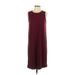 J.Jill Casual Dress: Red Dresses - Women's Size Small
