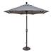Joss & Main Bigsby 90" Market Umbrella, Granite | 93.5 H x 90 W x 90 D in | Wayfair 6E1B71019C504B7CA98962AF99C8B361