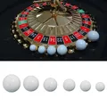 Boule de rechange pour Roulette de Casino russe 5 pièces boule blanche en acrylique