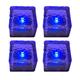 Solar Outdoor Lights Solar Brick Lights Solar Landscape Lights Solar Ground Lights Outdoor Waterproof for Garden Courtyard Pathway ï¼Œblue