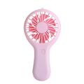 Handheld Mini Hand Fan Powerful Small Personal Portable Fan Speed Adjustable USB Rechargeable Small Pocket Fan Battery Operated Fan Home Office Travel Outdoor Suction Cup Fan Hanging Fan for Tent 110v