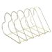 1pc Household Storage Rack Iron Art Magazine Storage Rack Magazine Holder