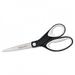 1PC Westcott Westcott 15588 Straight KleenEarth Soft Handle Scissors 8 Long Black/Gray ACM15588