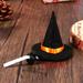 Qyiloy Mini Witch Hat Doll Cap Headwear Dollhouse Halloween Decor Wine Bottle Decor