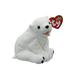 TY Beanie Baby - AURORA the Polar Bear (6.5 Plush) With Fun Chops