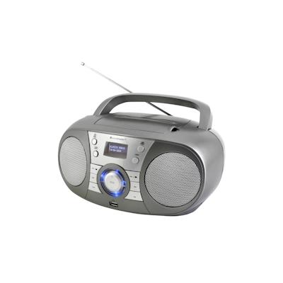 Soundmaster SCD1800TI DAB+ Digitalradio UKW Boombox mit CD MP3 Bluetooth Streaming USB Anschluss