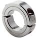 CLIMAX METAL PRODUCTS H2C-400-S Shaft Collar,Clamp,2Pc,4 In,SS