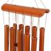10-Tube Wood Bamboo Wind Chime Multi-Tube Music Wind Chime Creative Birthday Gifts Home Small Decorative Pendant