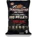 BEAR MOUNTAIN Premium BBQ WOODS Premium All Natural Bourbon Craft Blend Smoker Wood Chip Pellets for Outdoor Gas Charcoal and Electric Grills 20 Pound Bag