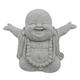 JINGT Fat Smiling Buddha Garden Ornament Sandstone Effect Outdoor Indoor Statue Decor