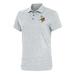 Women's Antigua Heather Gray Minnesota Vikings Motivated Polo