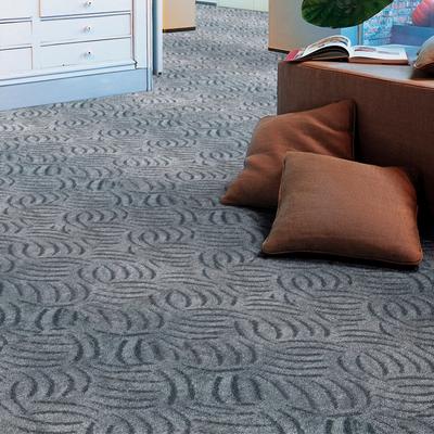 Teppichboden ANDIAMO "Amberg, Strukturschlinge, Made in Belgium", grau, B:300cm H:9mm L:400cm, Kunstfaser, Teppiche, Breite 200, 300, 400 oder 500 cm, Hoch-Tief Effekt, strapazierfähig Image