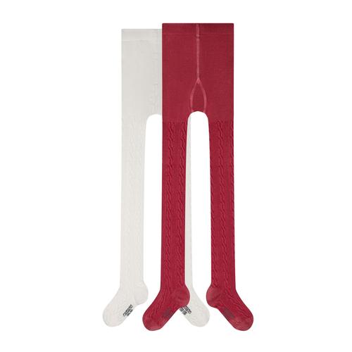 „Strumpfhose CAMANO „“Strumpfhose 2er Pack““ Gr. 122/128, rosa (rose wine) Kinder Strumpfhosen“