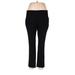 Simply Vera Vera Wang Dress Pants - Low Rise: Black Bottoms - Women's Size X-Large