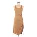 Shein Casual Dress: Tan Dresses - Women's Size 6