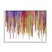 Stupell Industries Abstract Rainbow Lines Dripping Canvas Wall Art Design by Lena Owens Canvas | 11 H x 14 W x 1.5 D in | Wayfair aw-506_wfr_11x14