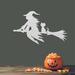 The Holiday Aisle® Flying Witch Wall Décor in Gray | 15 H x 24 W x 0.12 D in | Wayfair 0F8E56A5720240B994926B3FBB590249