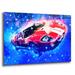 Latitude Run® Classic Car Ford Gt Vi' By Fernando Palmer, Acrylic Glass Wall Art, 16"X12" Plastic/Acrylic in White | 24 H x 36 W x 0.2 D in | Wayfair