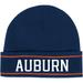 Men's Under Armour Navy Auburn Tigers 2023 Sideline Lifestyle Performance Cuffed Knit Hat