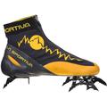 La Sportiva Mega Ice Evo Climbing Shoes - Men's Black/Yellow 46.5 40B-999100-46.5