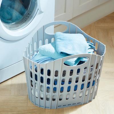 38L Folding Laundry Basket