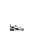 PUMA R22 Sneaker uomo bianca/grigia/rossa