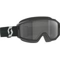 Scott Primal Sand Dust Schwarz/Weiße Motocross Brille, schwarz-weiss
