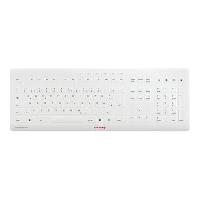 Cherry Kabellose Tastatur »Stream Protect« weiß Image