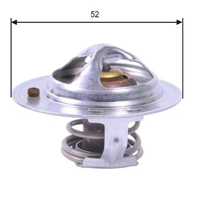Gates Thermostat, Kühlmittel [Hersteller-Nr. TH24485G1] für Mazda Image