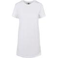 Shirtkleid URBAN CLASSICS "Urban Classics Damen Ladies Recycled Cotton Boxy Tee Dress" Gr. S, US-Größen, weiß (white) Damen Kleider Freizeitkleider