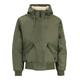 Winterjacke BRANDIT "Brandit Herren CWU Jacket hooded" Gr. 5XL, grün (olive) Herren Jacken Übergangsjacken