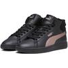 Winterboots PUMA "SMASH 3.0 MID WTR", Damen, Gr. 38,5, rosa (puma schwarz, rose gold), Synthetik, Leder, unifarben, sportlich, Schuhe, Sneakerboots, Winterschuhe, gefüttert