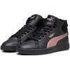 Winterboots PUMA "SMASH 3.0 MID WTR", Damen, Gr. 41, rosa (puma schwarz, rose gold), Synthetik, Leder, unifarben, sportlich, Schuhe, Sneakerboots, Winterschuhe, gefüttert