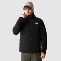 Daunenjacke THE NORTH FACE "M BELLEVIEW STRETCH DOWN HOODIE" Gr. S, schwarz (black) Herren Jacken Trekkingjacken