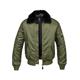 Winterjacke BRANDIT "Brandit Herren MA2 Jacket Fur Collar" Gr. XXL, grün (olive) Herren Jacken Übergangsjacken