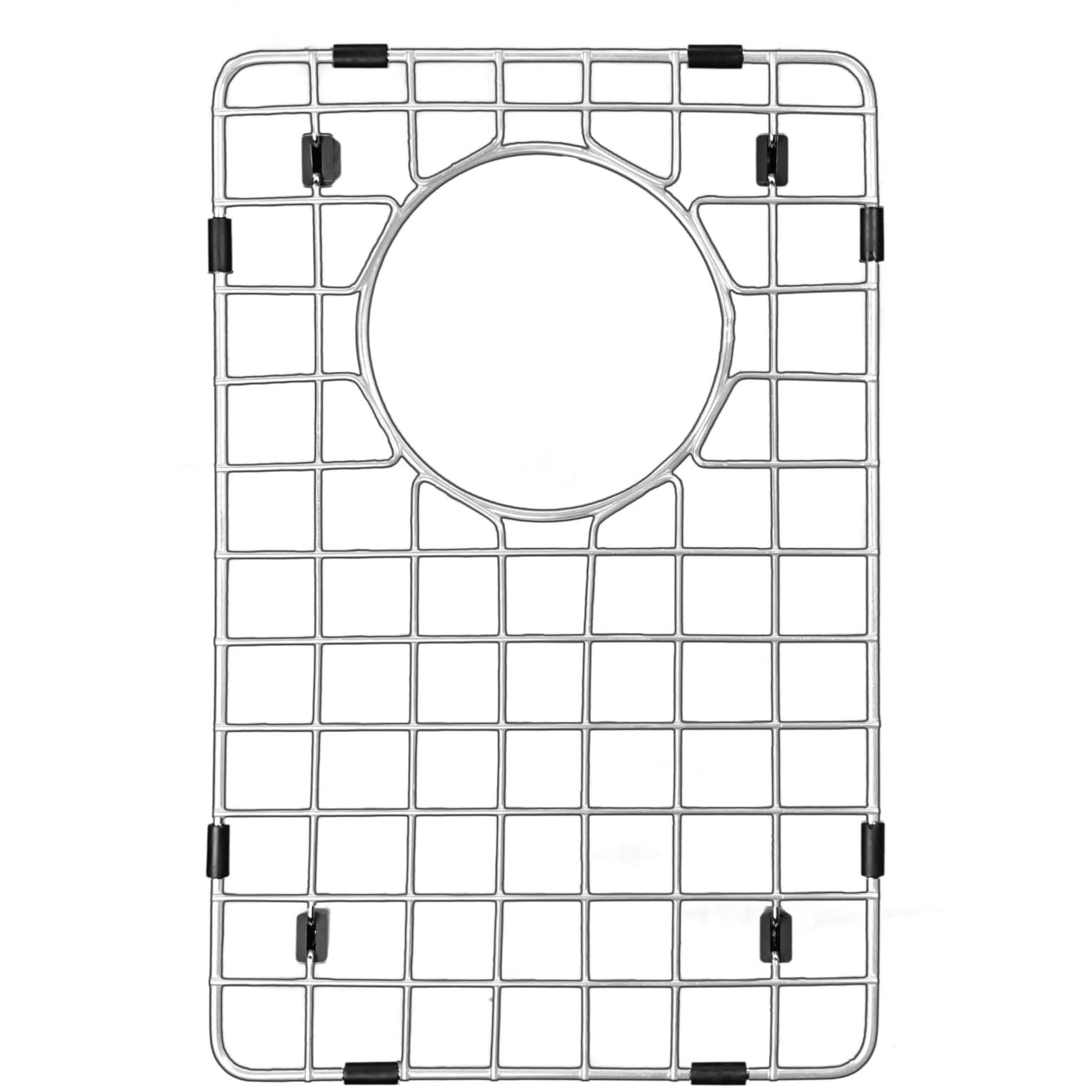 Karran USA GR-6019 9" L x 14" W Stainless Steel Basin Rack with - Stainless Steel