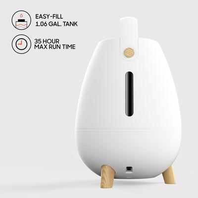 Mist 6 Ultrasonic Humidifier with Auto Shutoff and Remote