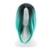 CAKVIICA Party Wig Gradient Short Straight Hair Highlight Female Wig Wig Realistic Straight With Flat Bangs Synthetic Colorful Daily Party Wig Natural As Real Hair