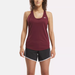 Women's Workout Ready Mesh Back Tank Top in Red