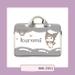 Sanrio Kawaii Kuromi Laptop Bag for 14 Inch Macbook Air Pro Tote Bag 15.6 Inch Huawei Dell Lenovo HP Soft Computer Bag