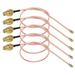 Winyuyby 5 Pcs SMA Connector Cable Female to UFL/U.FL/IPX/IPEX RF or NO Connector Coax Adapter Assembly RG178 Pigtail Cable