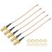 RG178 Coaxial Cables U.FL(IPEX/IPX) Mini PCI to SMA Female Low Loss Coaxial Cable 0.3FT 5Pcs