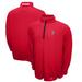 Men's Franchise Club Red Wisconsin Badgers Breeze Quarter-Zip Pullover