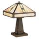 Arroyo Craftsman Pasadena 16 Inch Table Lamp - PTL-11E-F-BZ
