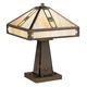 Arroyo Craftsman Pasadena 16 Inch Table Lamp - PTL-11E-TN-MB