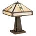 Arroyo Craftsman Pasadena 16 Inch Table Lamp - PTL-11O-AM-VP