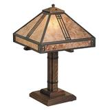 Arroyo Craftsman Prairie 18 Inch Table Lamp - PTL-12-CS-AC