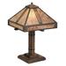 Arroyo Craftsman Prairie 18 Inch Table Lamp - PTL-12-TN-AC