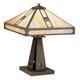 Arroyo Craftsman Pasadena 21 Inch Table Lamp - PTL-16O-RM-BZ